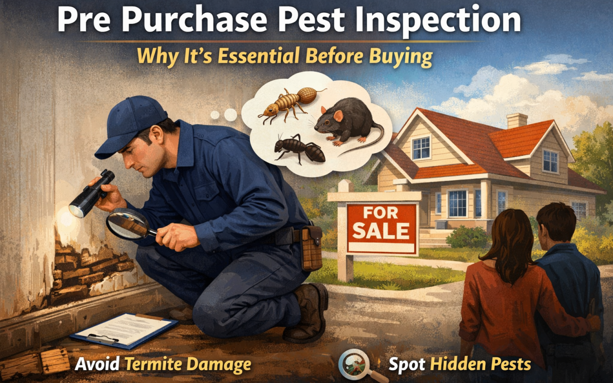 Pre Purchase Pest Inspection Before Buying
