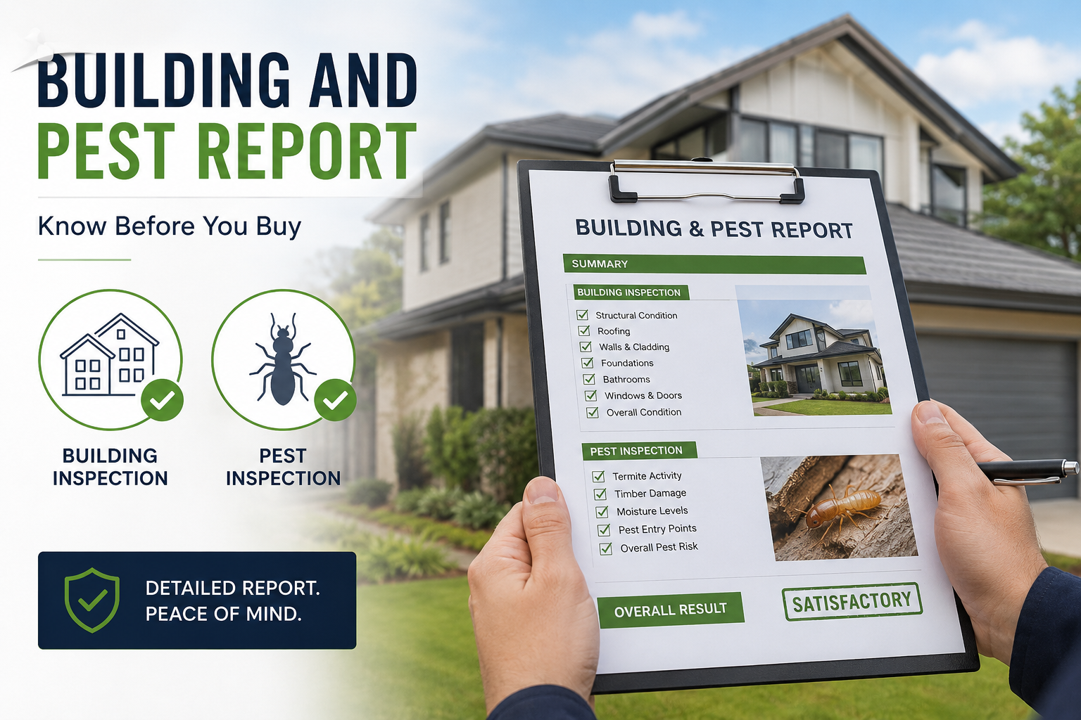 building and pest report in Melbourne