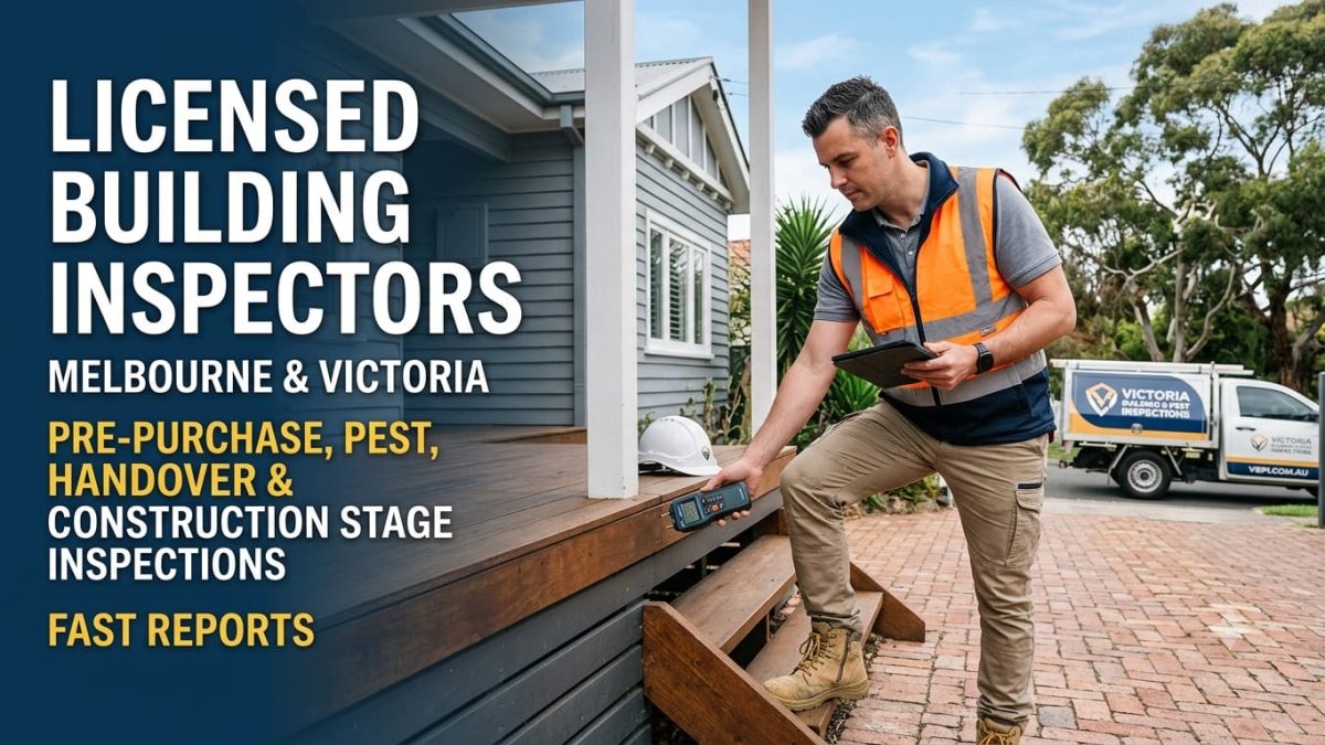 building inspection in Melbourne