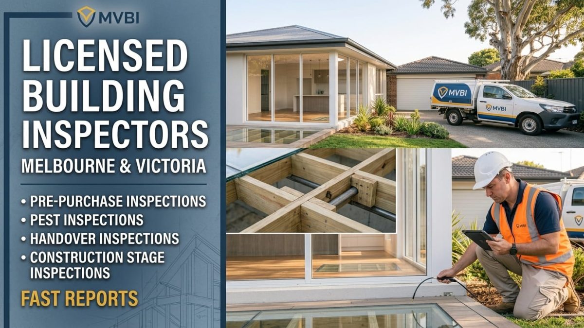 building and pest report in Melbourne